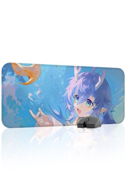 mousepad bastir Bailu Honkai: Star Rail Anime V5 - 70X30 Gaming Mouse Pad Mou...