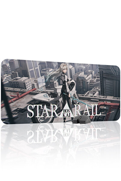 mousepad bastir Firefly Honkai: Star Rail Anime V1 - 90x40 Gaming Mouse Pad Α...