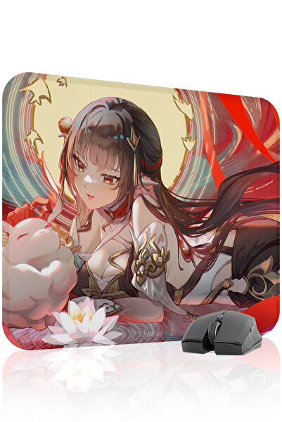 mousepad bastir Lingsha Honkai: Star Rail Anime V2 - 48x40 Gaming Mouse Pad Α...