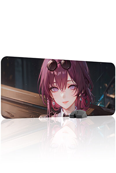 mousepad bastir Kafka Honkai: Star Rail Anime V2 - 90x40 Mouse Pad pentru Gam...