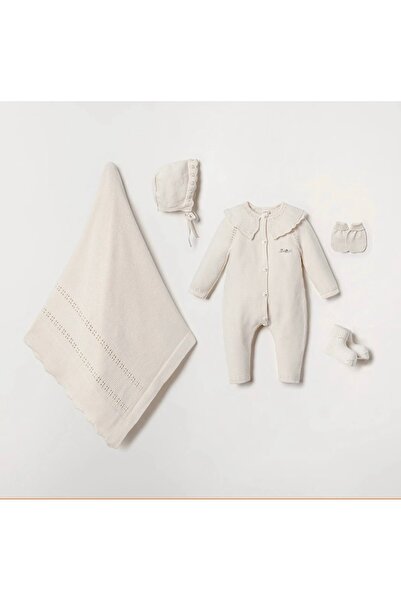 Nipperland Organic Cotton New Season Knitwear 5-Piece Hospital Discharge Set ...