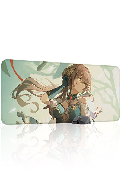 mousepad bastir Ruan Mei Honkai: Star Rail Anime V2 - 90x40 Gaming Mouse Pad ...