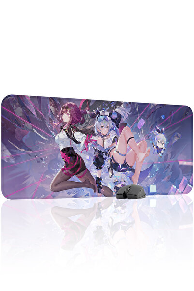 mousepad bastir Kafka Honkai: Star Rail Anime V4 - 90x40 Gaming Mouse Pad Αντ...