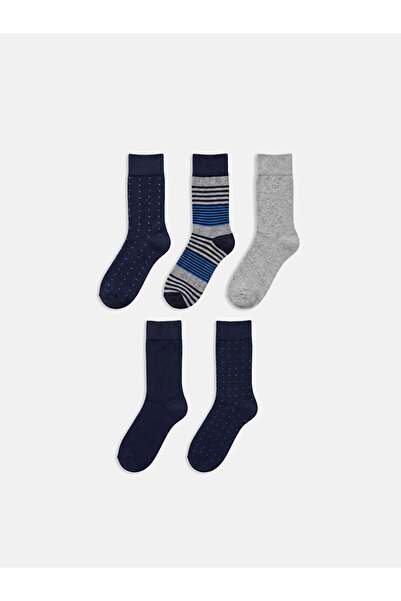LC Waikiki I Embroidered Men's Socks 5-Piece Pack from Freezen Store