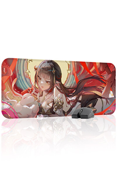 mousepad bastir Lingsha Honkai: Star Rail Anime V2 - 70x30 Gaming Mouse Pad Α...