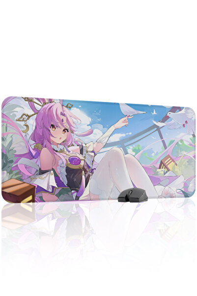 mousepad bastir Fu Xuan Honkai: Star Rail Anime V4 - 90x40 Gaming Mouse Pad Α...