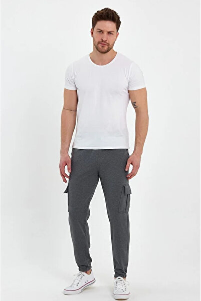 GOLSREY Cargo Cep Sweatpants with Elastic Waist