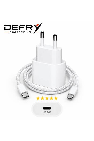 Defry Iphone 15 16 17- 15 16 17 Pro-15 16 17 ProMax-Air 16e/Uyumlu Hızlı Şarj...