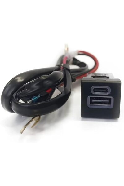 Generic Car USB Port Centre USB Socket Auxiliary Socket Compatible With Toyot...