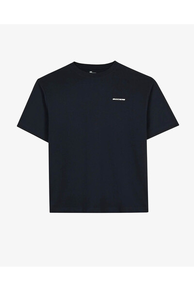 SKECHERS M Oversize Essential Heavy Black Men's T-Shirt S2620191-3817