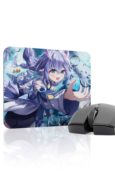 mousepad bastir Bailu Honkai: Star Rail Anime V4 - 22x18 Gaming Mouse Pad Αντ...