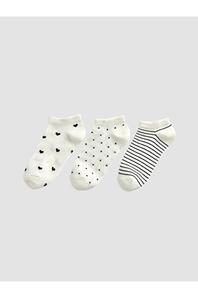 LC Waikiki I Embroidered Women's Booties Socks 3-Piece Set from Freezen Store