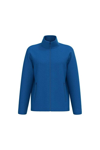 iDeal Basic Hanorasc fleece unisex cu fermoar integral și guler înalt, - IB900
