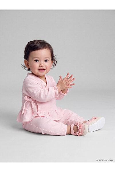 LC Waikiki Double-Breasted Collar Baby Girl Hospital Set