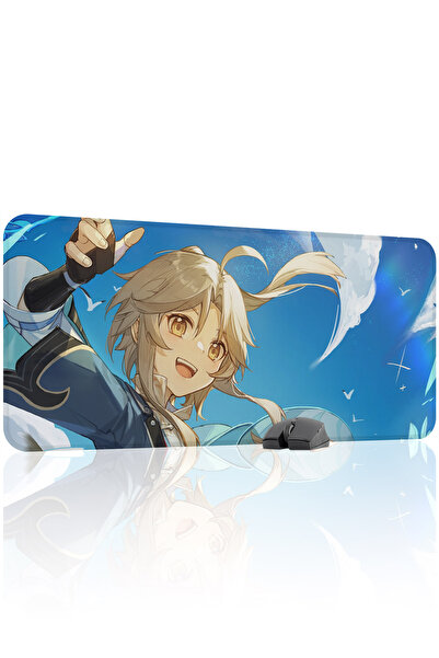 mousepad bastir Yanqing Honkai: Star Rail Anime V2 - 90x40 Gaming Mouse Pad Α...