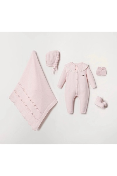 Nipperland Organic Cotton New Season Knitwear 5-Piece Hospital Discharge Set ...
