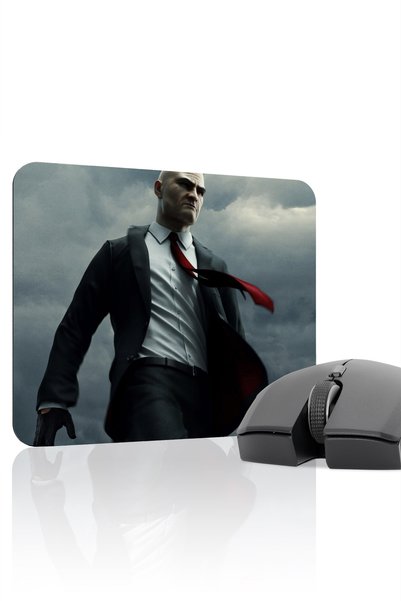 mousepad bastir Hitman 22X18 Player Gaming Mouse Pad Non-Slip Rubber Base Mou...