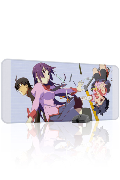 mousepad bastir monogatari Anime 90x40 Αντιολισθητική βάση από καουτσούκ για ...