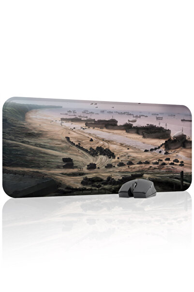 mousepad bastir Hearts of Iron 70x30 Gaming Mouse Pad για παίκτες, Αντιολισθη...