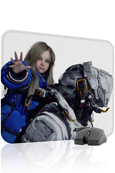 mousepad bastir Pragmata 48x40 Gaming Mouse Pad Αντιολισθητική βάση από καουτ...