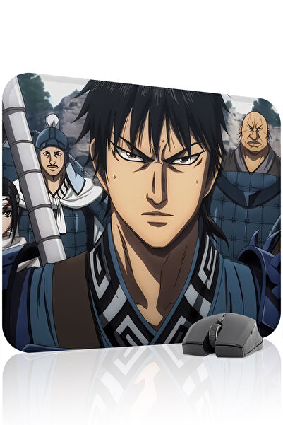 mousepad bastir Kingdom Anime 48x40 Gaming Mouse Pad για παίκτες, Αντιολισθητ...