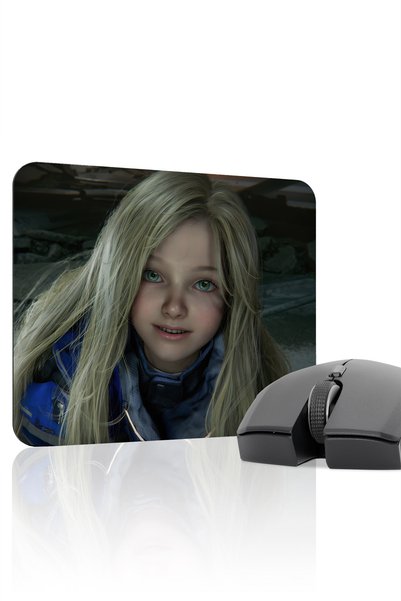 mousepad bastir Pragmata 22X18 Player Gaming Mouse Pad Non-Slip Rubber Base M...