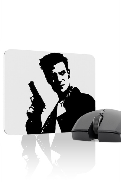 mousepad bastir Max Payne 22X18 Player Gaming Mouse Pad Non-Slip Rubber Base ...