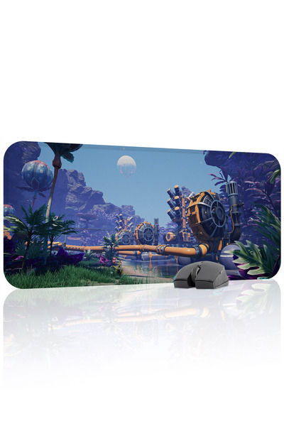mousepad bastir Satisfactory 70X30 Gaming Mouse Pad Non-Slip Rubber Base Mous...