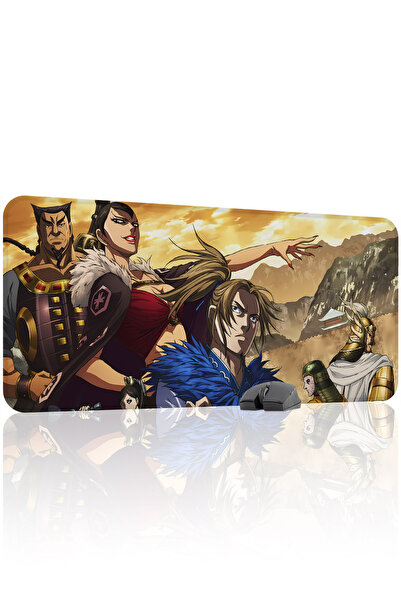 mousepad bastir Kingdom Anime 90X40 Player Gaming Mouse Pad Non-Slip Rubber B...