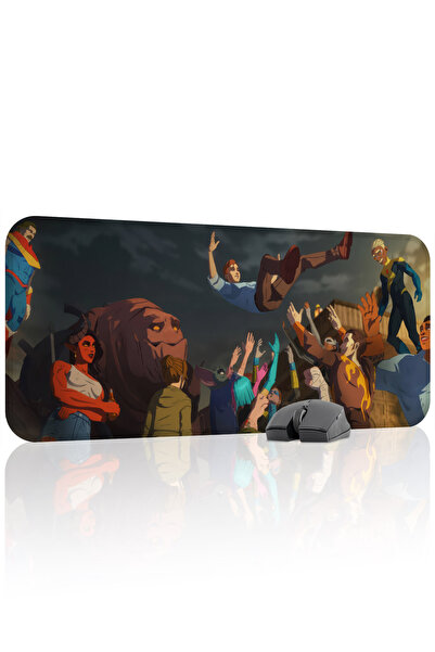 mousepad bastir Αποστολή 70x30 Gaming Mouse Pad για παίκτες, Αντιολισθητική β...