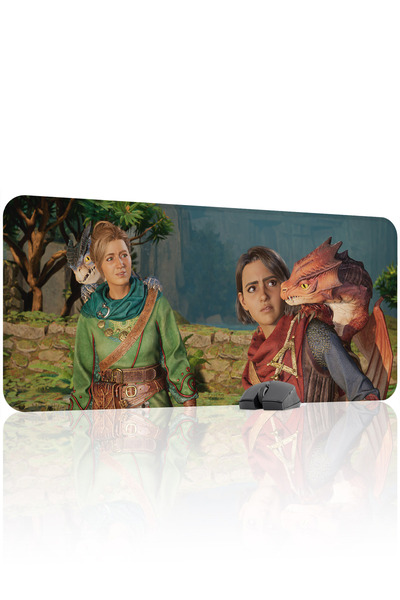 mousepad bastir split fiction 90x40 Ποντικομαξιλαράκι Gaming για παίκτες, Αντ...