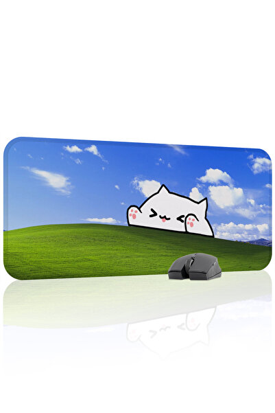 mousepad bastir Bongo Cat 70x30 Gaming Mouse Pad Αντιολισθητική βάση από καου...