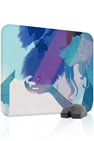 mousepad bastir Gris 48x40 Gaming Mouse Pad Αντιολισθητική βάση από καουτσούκ...