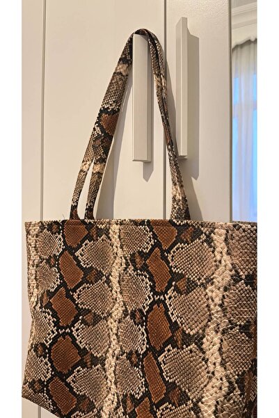 MUTE BAG Women's Shopper Tote Bag - Faux Leather Shoulder Bag - Casual Large ...