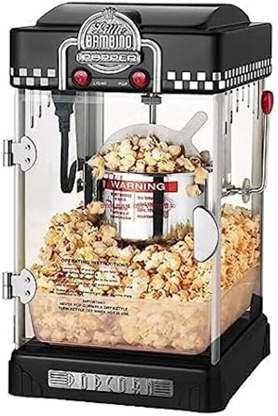 Generic Automatic Popcorn Machine, Healthy Oil Free Popcorn Maker, 304 Stainl...