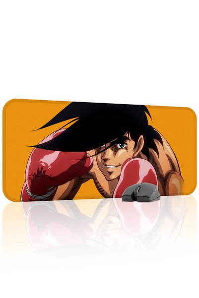 mousepad bastir Ashita no Joe Anime 70x30 Mouse Pad pentru gaming, cu bază an...