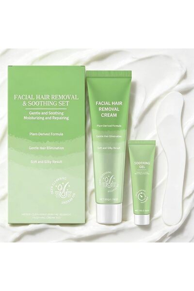 Salasabil Painless Facial Hair Removal Cream For Women - Flawlessly Facial Ha...