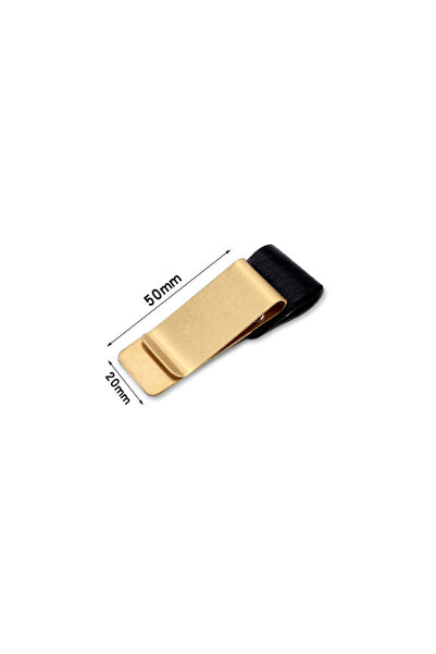 Choice Golden and black STONEGO Handmade Leather Brass Stainless Steel Pen Ho...