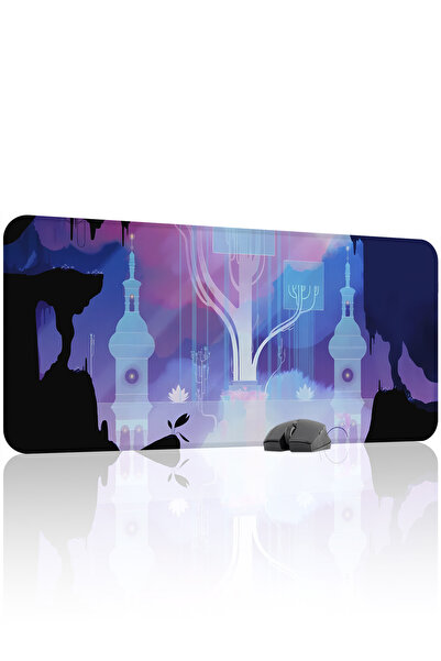 mousepad bastir Gris 90x40 Gaming Mouse Pad Αντιολισθητική βάση από καουτσούκ...
