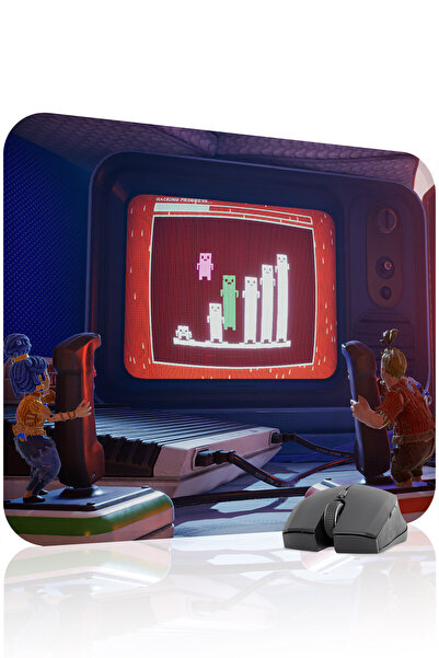 mousepad bastir It takes two 48x40 Mouse Pad pentru gaming, cu bază de cauciu...