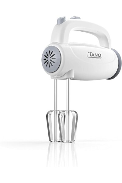 Janome Pin خلاط يدوي كهربائي JANO بقوة 150 واط، 5 سرعات مع زر إخراج بلمسة واح...