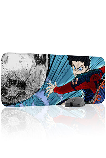 mousepad bastir Blue Lock Anime 70x30 Gaming Mouse Pad για παίκτες, Αντιολισθ...