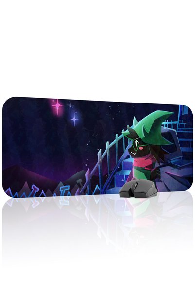 mousepad bastir Deltarune 70x30 Mouse Pad pentru gaming, cu bază anti-aluneca...