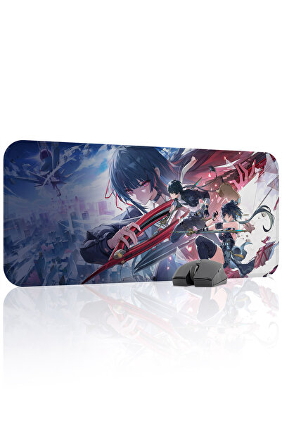 mousepad bastir Wuthering Waves 70x30 Gaming Mouse Pad Αντιολισθητική βάση απ...