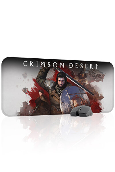 mousepad bastir Crimson Desert 70x30 Gaming Mouse Pad Αντιολισθητική βάση από...