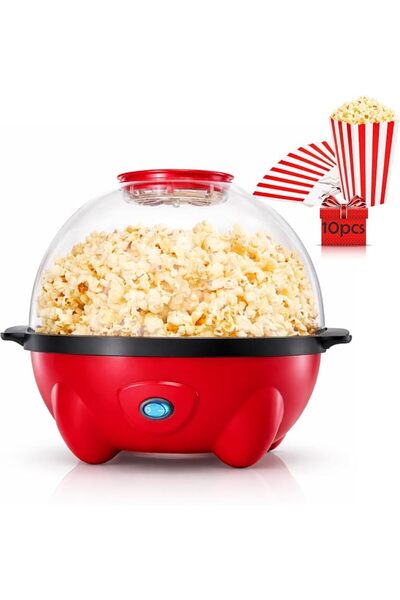 GENERAL Hot Air Popcorn Maker 700W, 4.275L Large Capacity, Oil-Free Fast Heat...