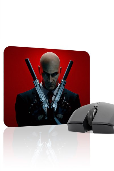 mousepad bastir Hitman 22X18 Player Gaming Mouse Pad Non-Slip Rubber Base Mou...