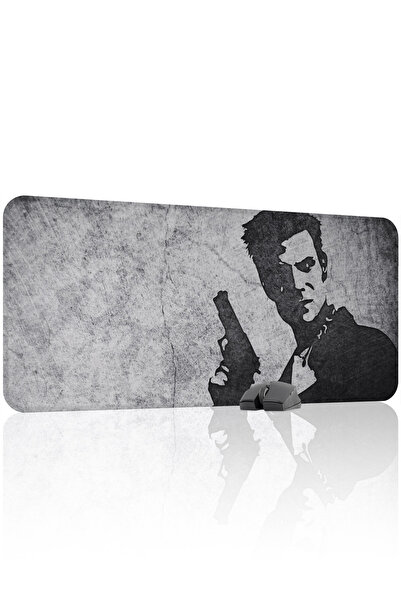 mousepad bastir max payne 90x40 Mouse Pad pentru gaming, cu bază anti-aluneca...