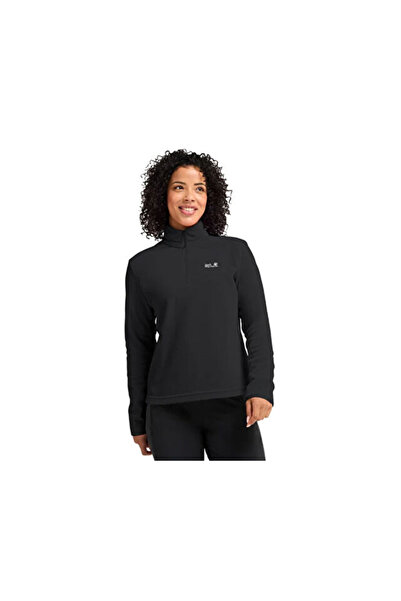Jack Wolfskin Taunus 100 Hz W Women's Outdoor Quarter Zip Fleece Top A65801-6...