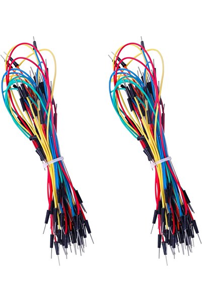 Choice 130pcs 130pcs Solderless Flexible Breadboard Jumper Wires Kit Wires Du...